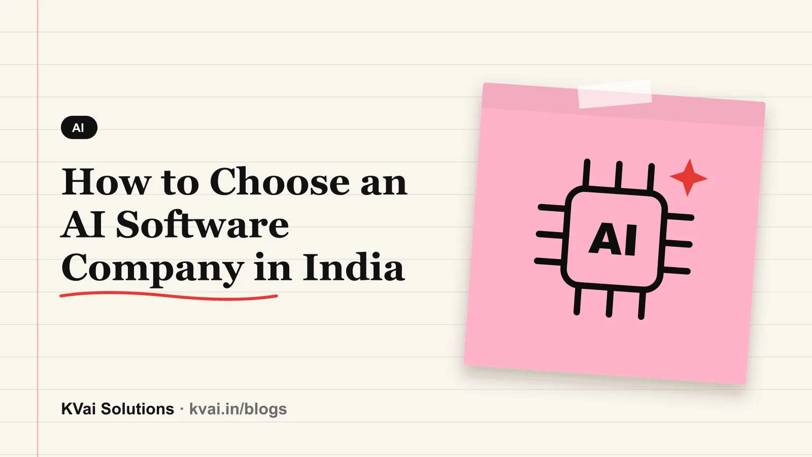 Guide to choosing an AI software company in India